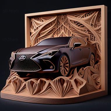 3D модель Lexus ES (STL)